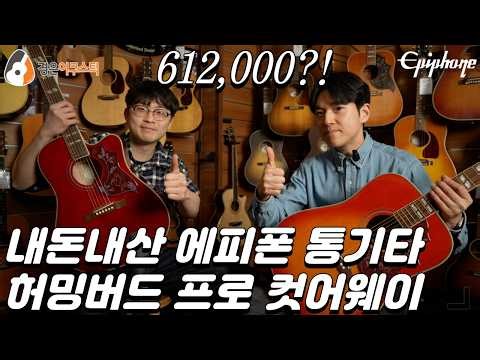 My Own Review: Epiphone Hummingbird Pro Cutaway Guitar Review