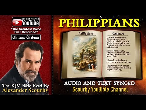 50 | BOOK OF PHILIPPIANS | Philippians 4:13 | Philippians 4:8 | Paul's Letter | By Alexander Scourby