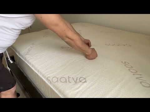 Testing the Saatva Mattress Topper Firmness (High-Density Foam)