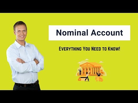 Nominal Account (Examples) | Nominal vs Real Account