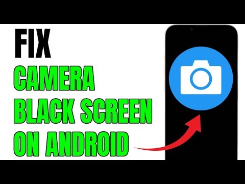 HOW TO FIX PHONE CAMERA SHOWING BLACK SCREEN!