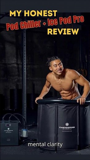 My Honest Pod Chiller + Ice Pod Pro Review: No More Ice For Cold Plunge? 🧊 #ColdPlunge