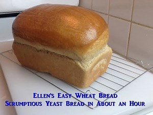 Ellen's Easy Wheat Bread: Scrumptious Yeast Bread in an Hour