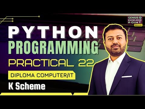 Python Method Overloading & Overriding | Python Practical No. 22 | Diploma K Scheme Semester 4