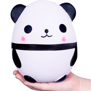 Watch WeYingLe Squishy Jumbo Slow Rising Panda Cream Scented Kawaii Squishies Toys for Kids and Adults,... on Amazon Live