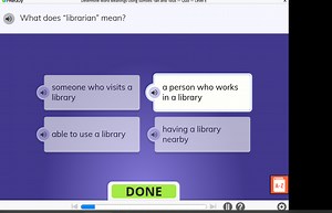 What does "librarian" mean?someone who visits a librarya pers... | Filo