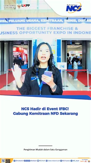 PT Nusantara Card Semesta on Instagram: "NCS hadir di IFBC 2025, event franchise terbesar di Indonesia! Kali ini kami memperkenalkan NFD (Nusantara Food Delivery) — layanan pengiriman makanan dari NCS yang siap bantu UMKM kuliner dan pelaku bisnis F&B memperluas jangkauan pengiriman dengan sistem cepat, aman, dan terpercaya ✨ Tertarik jadi bagian dari jaringan pengiriman makanan terbesar di Nusantara? Yuk, kunjungi booth NCS di IFBC ICE BSD dan temukan langsung peluang kemitraan NFD yang bisa ja