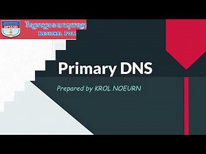 ការកំណត់ Primary DNS ក្នុង Ubuntu | Configuration Primary DNS in Ubuntu