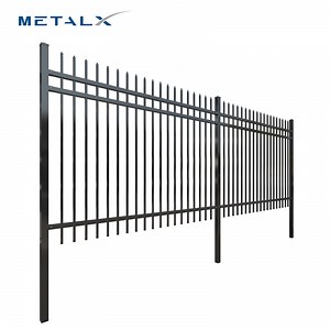 [Hot Item] Iron Fence Spear Points Iron Fence Panels Galvanized Steel Security Fence