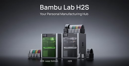 Bambu Lab H2S : fiche technique, tutoriel, test, prix imprimante 3D