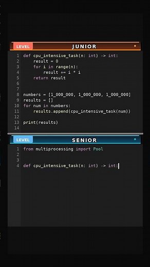 Multiprocessing Basic - Sequential vs ProcessPool #codecomparison