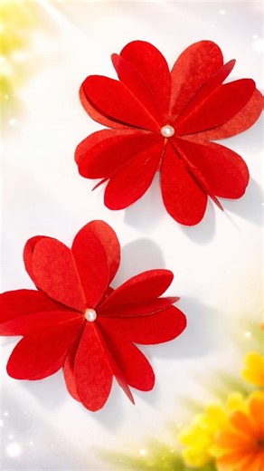 how to make a origami flower🌸 with paper#origamiflower #ytshorts