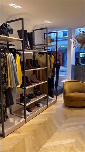 Boutique design ideas from Saint + Sofia London Store #boutiquedesign #retaildesign