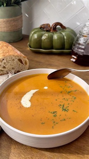 Roasted Butternut Pumpkin Soup | The Grace Table