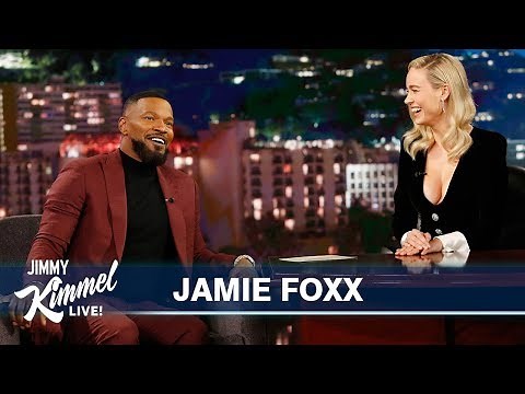 Guest Host Brie Larson Interviews Jamie Foxx