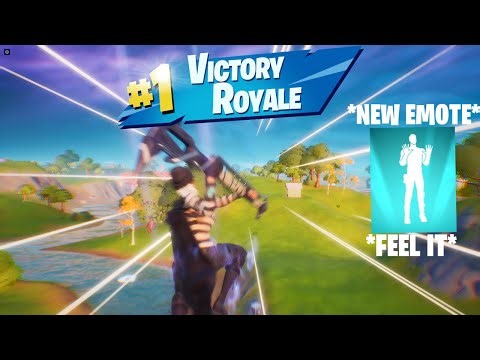 Feel It - Fortnite Montage (NEW EMOTE)