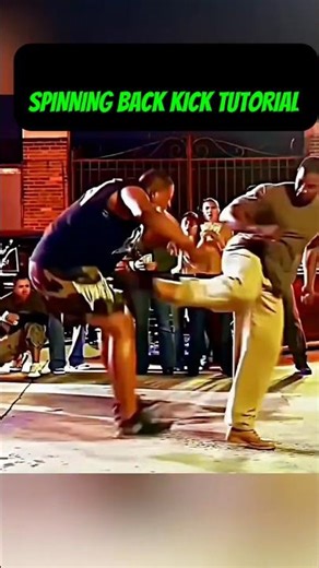 M. JAI WHITE SPINNING BACK KICK TUTORIAL