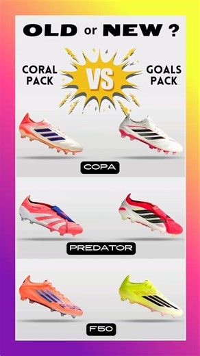 💯💥 Coral Blaze 🆚️ Born For Goals ? Adidas Packs Battle