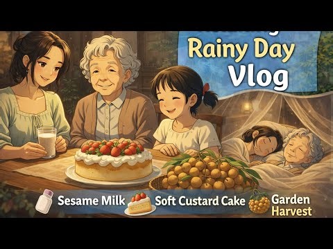 Rainy Day Cozy Family Kitchen Moments | Baking & Cooking Day