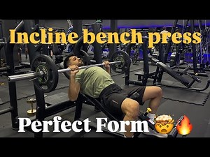 How to do incline bench press step by step
