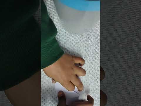 How to make a paper Ddakji step by step