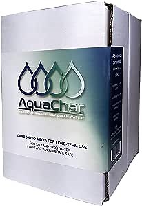 Carbon Bio-Media for Long-Term Use in Ponds & Aquariums (1,000 Gallon Pond Pack – One Gallon)