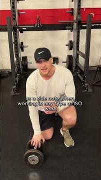 Half Kneeling Single Arm Dumbbell Shoulder Press