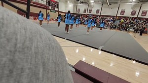 Stephanie sent me Lydia's first cheer competition video. Cute. I couldn't make it. | Nancy Looper