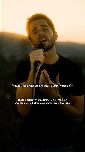 Gladiator x Now We Are Free - Summer Version is available everywhere ✨