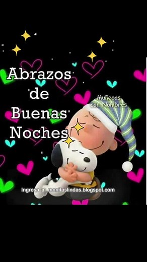Snoopy Good Night Hugs: Whimsical Cartoon Images
