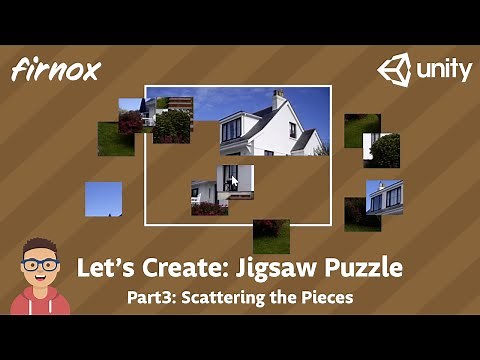 Let's Create: Jigsaw Puzzle in Unity (Part3: Scattering the pieces)