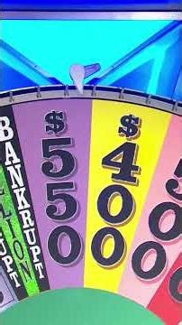 The wheel is not everyones friend #WheelofFortune with #PatSajak and #VannaWhite on #GameShowNetwork