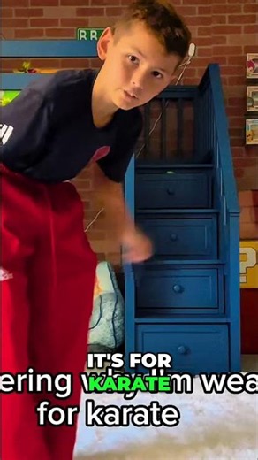 Day in the Life: 11-Year-Old's Epic Karate Adventure! #shorts