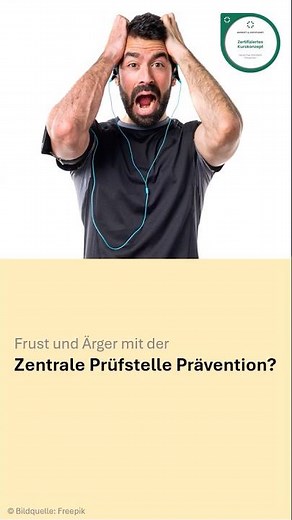 Frustriert von der Zentrale Prüfstelle Prävention?
