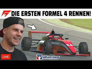 Die ersten Rennen in der Formel 4 in iRacing!