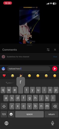 I found a bug on my keyboard on iOS 26.4.1 so @iTysonOfficial LOOK!