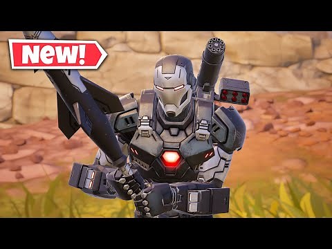 NEW WAR MACHINE Skin Gameplay In Fortnite!