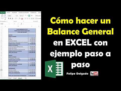 Balance Sheet Workshop step by step (FREE Excel template)