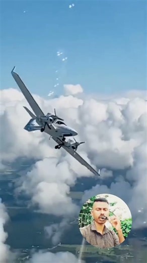 The world's largest Boeing plane, carrying 230 passengers, flew over the Atlantic Ocean at an alt...