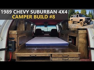 Overlanding My Classic Suburban Square Body Camper Build