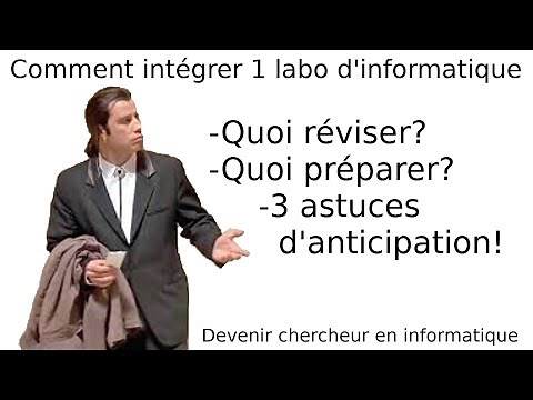Comment devenir chercheur en informatique, scientifique ou ingénieur de Recherche en informatique