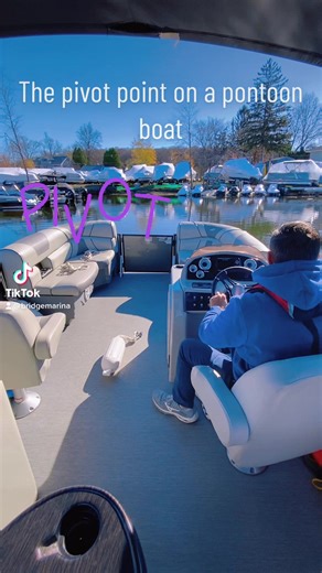 110K views · 272 reactions | Boating Demo: the pivot point on a pontoon boat #boating #learntoboat #boatingtips #yourbridgetoboating #BOAT #lakehopatcong #highlandsnj #bridgemarina | Bridge Marina, Inc. | Facebook