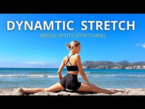 10 MIN. DYNAMIC STRETCH - for flexibility before or after a workout | middle splits focus