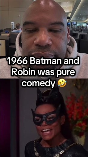 1966 Batman and Robin was pure comedy 🤣🤣🤣. #fyp #1966batmanandrobin#1966comedy #cantfoolme