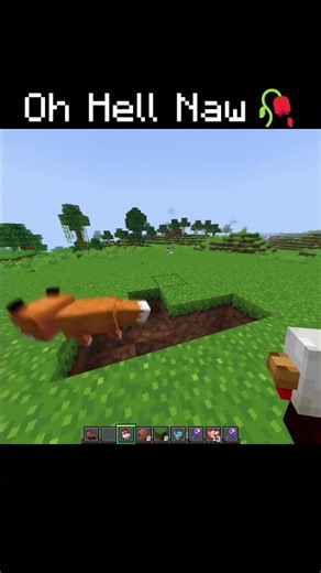 Wait… FOX Can Use a MACE in Minecraft?! 😳