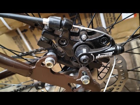 how to adjust disc brake live