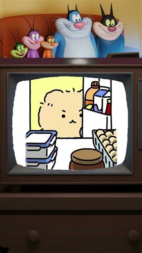 The magical refrigerator #cartoon