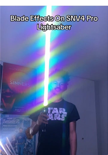 Very cool blade effects on the SNV4 Pro 🔥 @CXSABER LIMITED #lightsaber #lightsabers #cxsaber #snv4pro #starwarstiktok