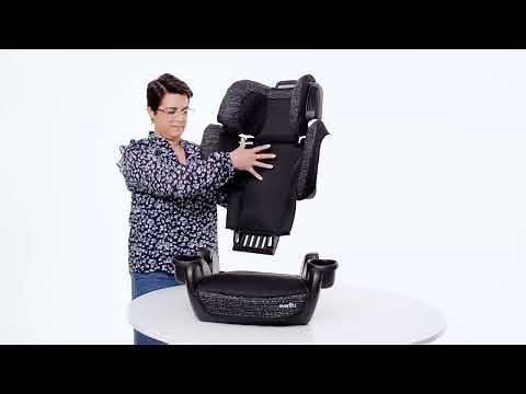 Evenflo GoTime Booster Car Seat How To Assemble and Install