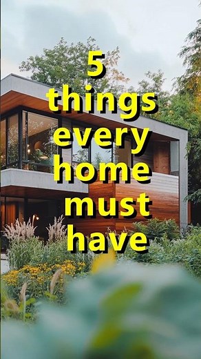 5 things every home must have#interiordesign #interiortip#intvizion